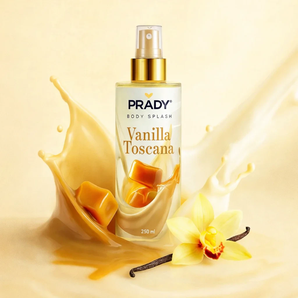 Brume Corps et Cheveux Vanille Toscana 250ml - Prady